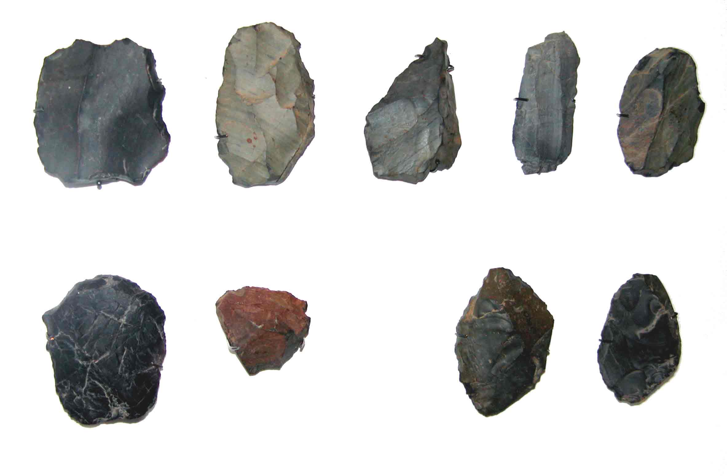 Werkzeuge aus der Steinzeit Photos